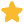 A star icon representing a review score for a product