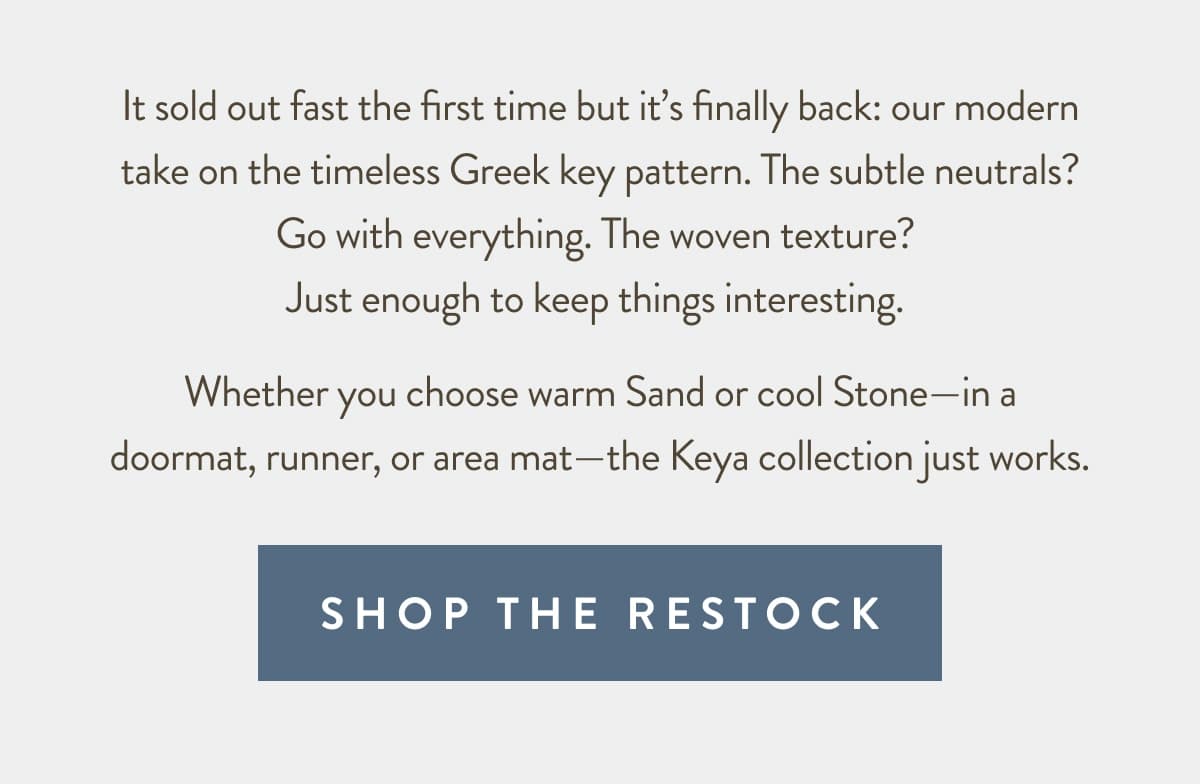 Innerweave Keya Stone Area Mat