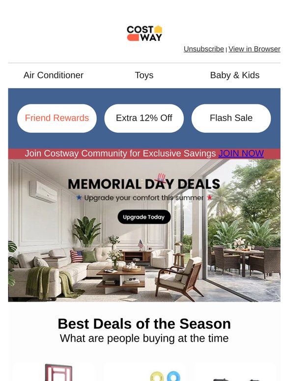 🇺🇸 ☀️ Memorial Day Mega Sale: Up to 60% OFF ☀️ 🇺🇸