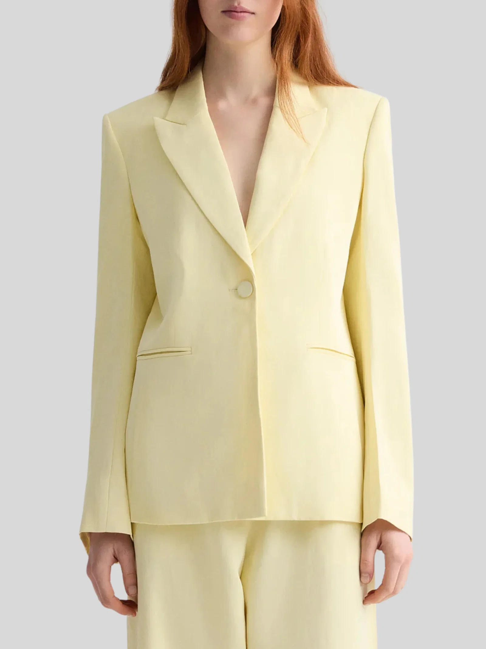 Image of Her Fit Blazer in Flan