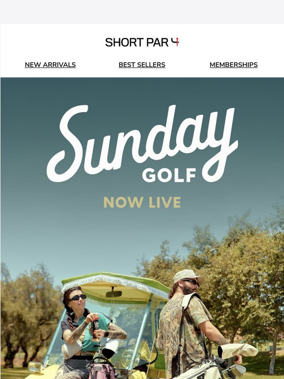 New in the Vault: Sunday Golf Essentials