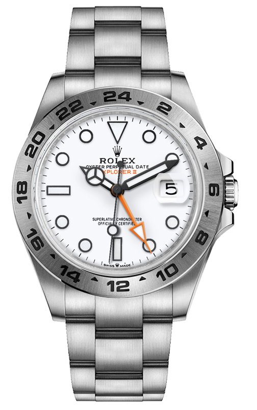 Explorer II White Polar Dial Oystersteel Men's Watch M226570-0001
