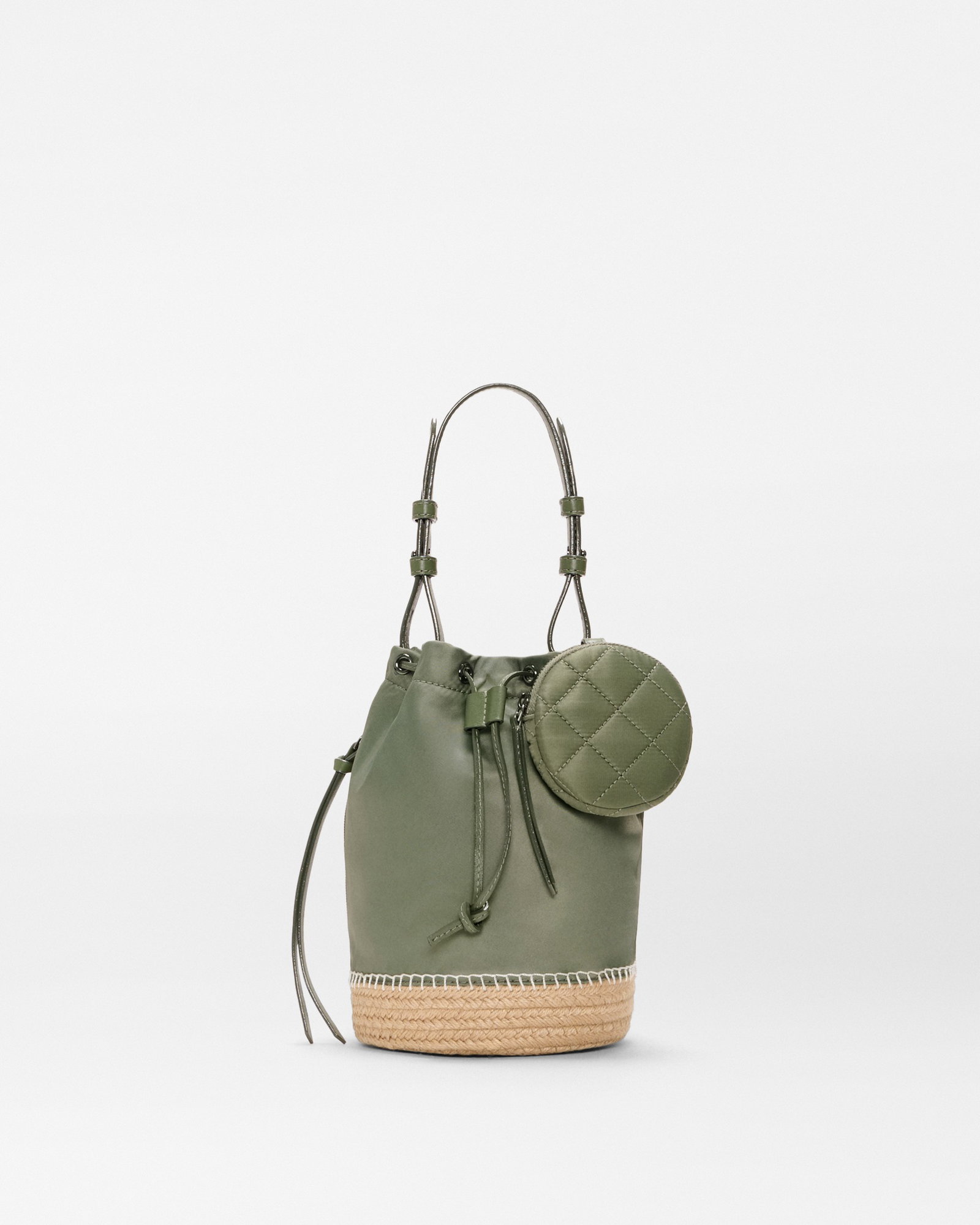 Shop the Agave Green Waverly Espadrille Bucket Bag