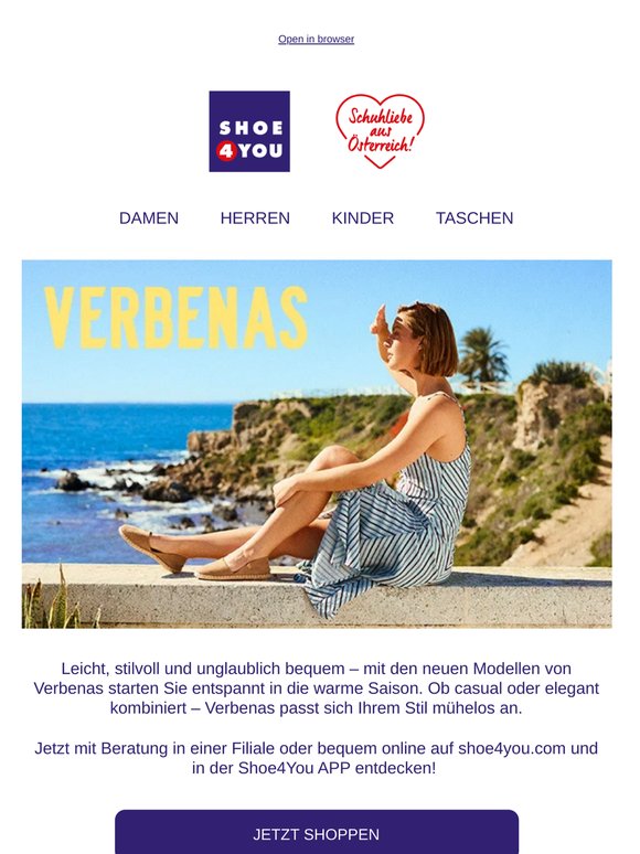 Sommer an den Füßen mit Verbenas ☀️