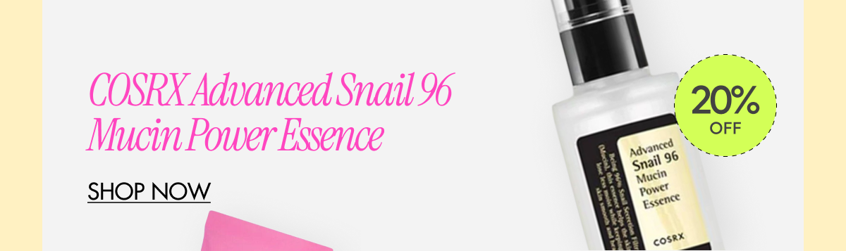 cosrx snail mucin power essence
