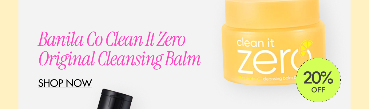 banila co clean it zero cleansing balm