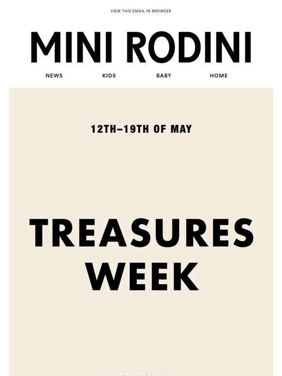 Final Hours of Treasures Week 💫