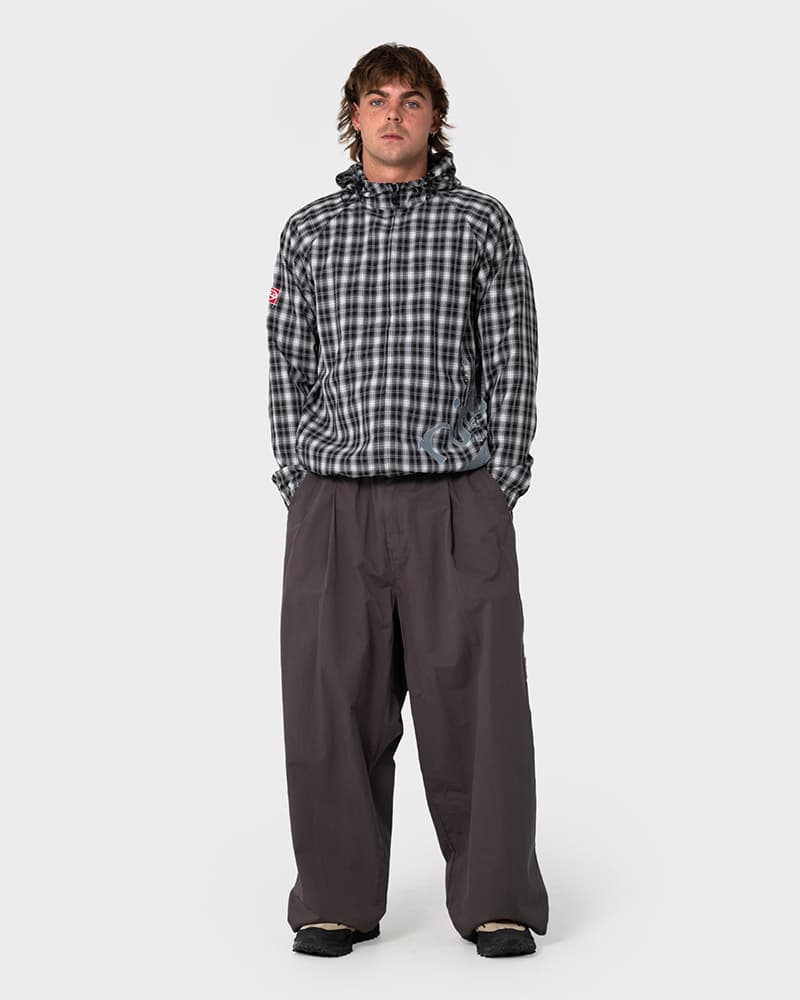Screwdriva Plaid Shell Jacket