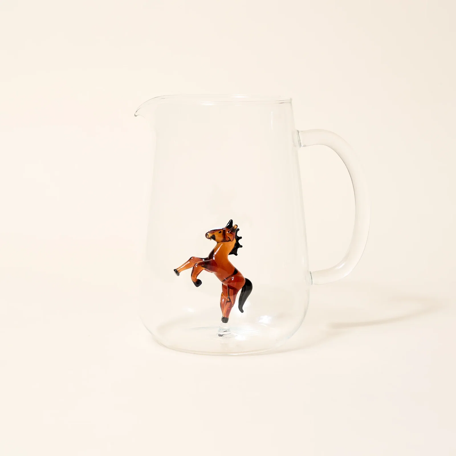 Image of Glass Horse Pitcher