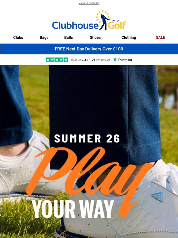 ☀️ Play Your Way | Summer shoe ranges ⛳