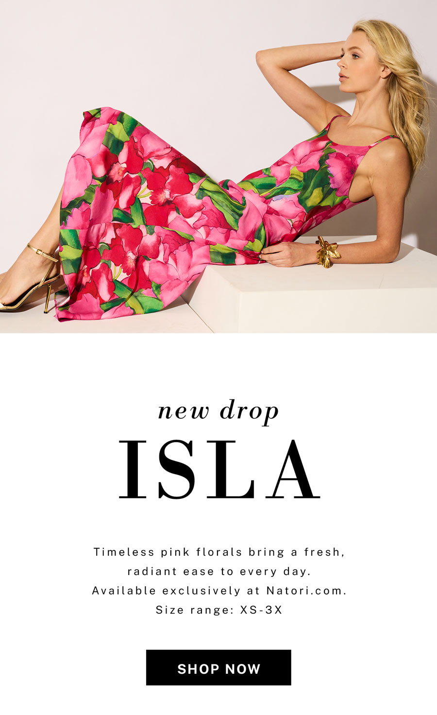 The Isla Print. Only available at natori.com.
