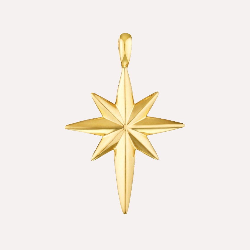 My World North Star Charm