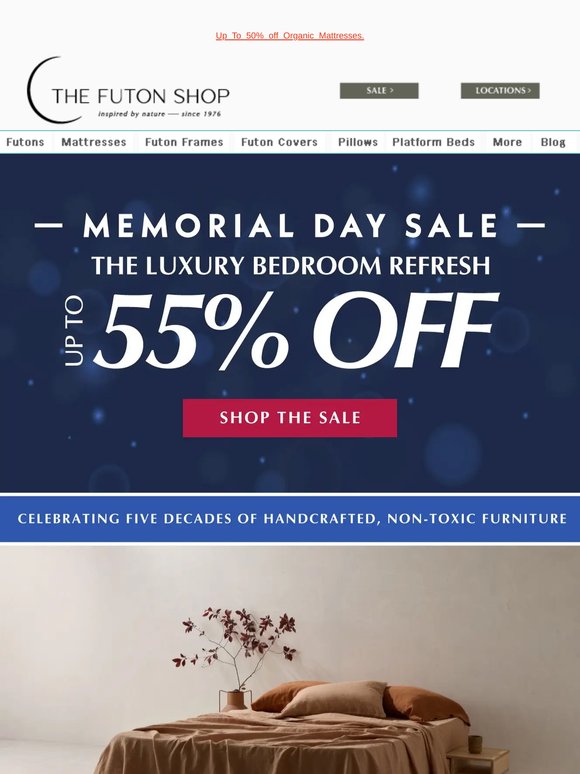 Up To 55% Off Memorial Day Sale - The Luxury Bedroom Refresh