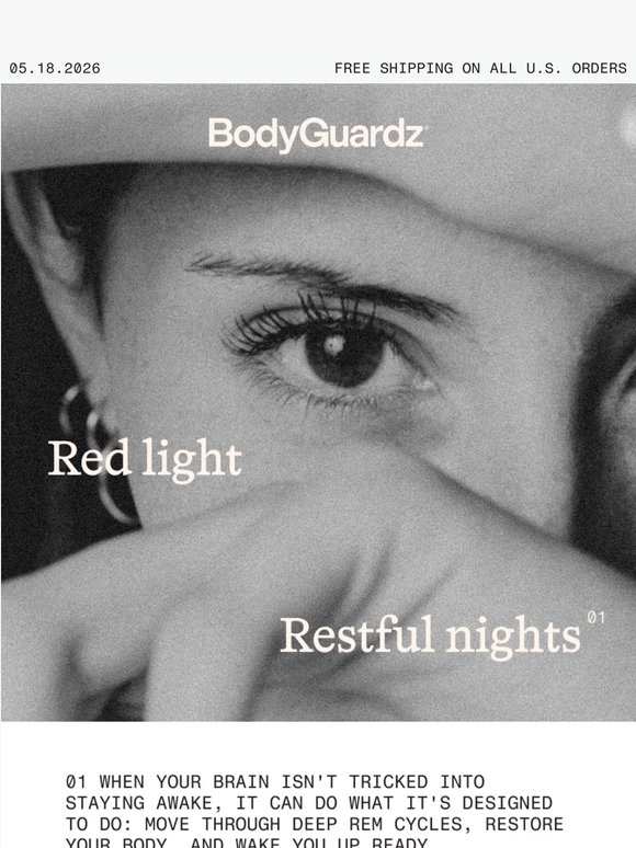 Red Light = Restful Nights 🌙
