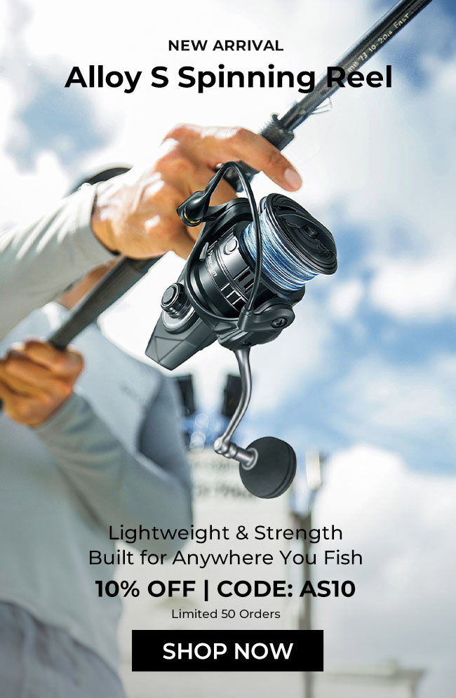 Piscifun® Alloy S Inshore Spinning Reel – Aluminum Body Saltwater & Freshwater Fishing Reel