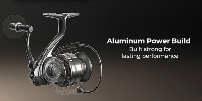 Piscifun® Alloy S Inshore Spinning Reel – Aluminum Body Saltwater & Freshwater Fishing Reel