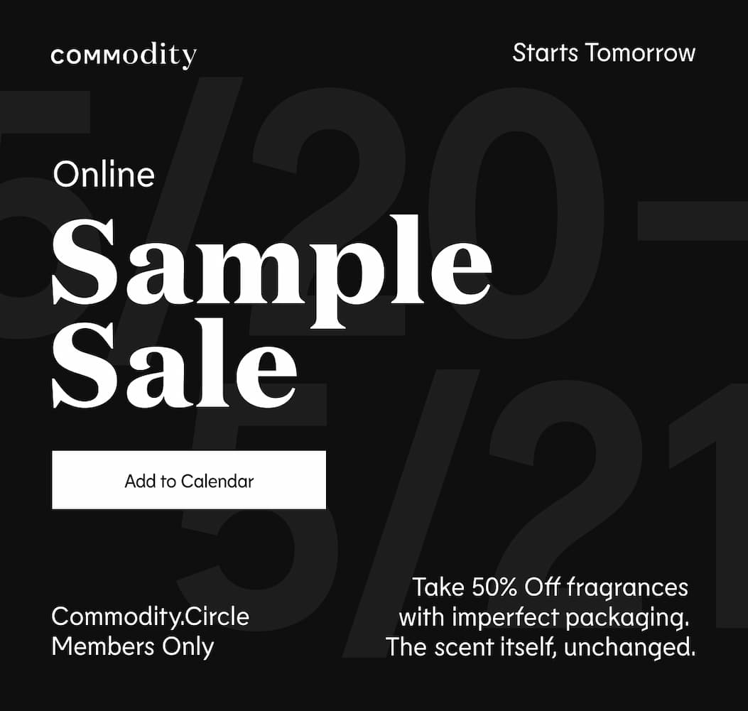 Online Sample Sale 
