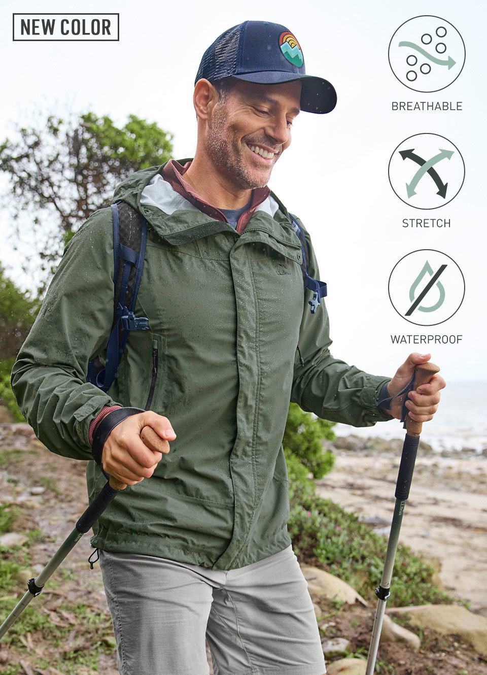 Cresta Stretch Rain Jacket