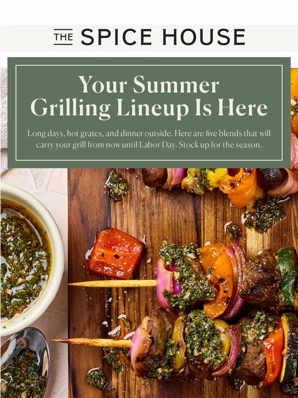 Five Summer-Ready Blends ☀️🥩🍔🔥