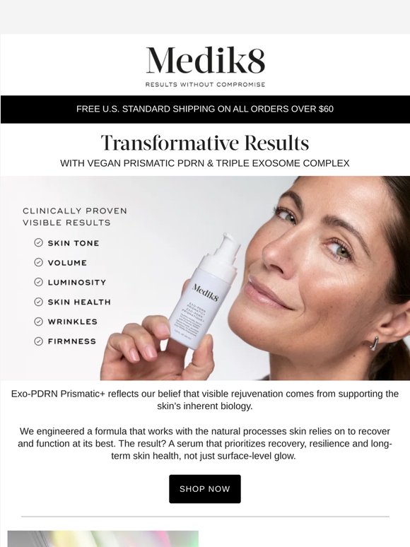87% agree the overall quality of their skin has improved.*