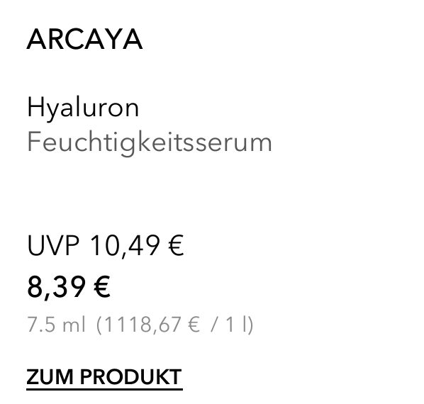 Produktbeschreibung Produktempfehlung Produkt 1