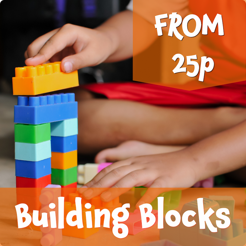 Building blocks from 25p