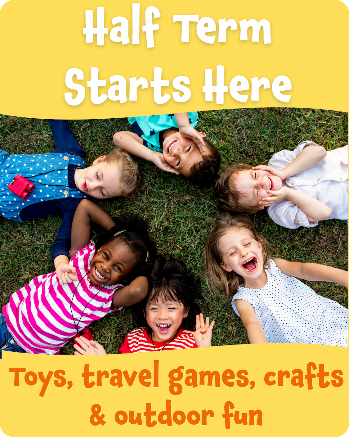 Half term toys, games and art & craft