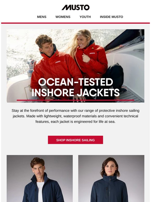 Inshore jackets: Built for the elements