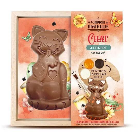 Zur Schokokatze »Minou«.