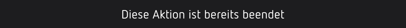 Letzter Tag für den Rabatt