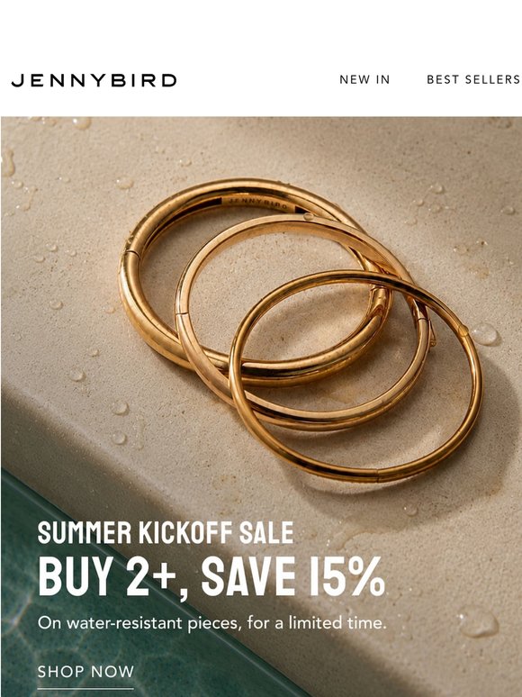 The Summer Kickoff Sale Is Here