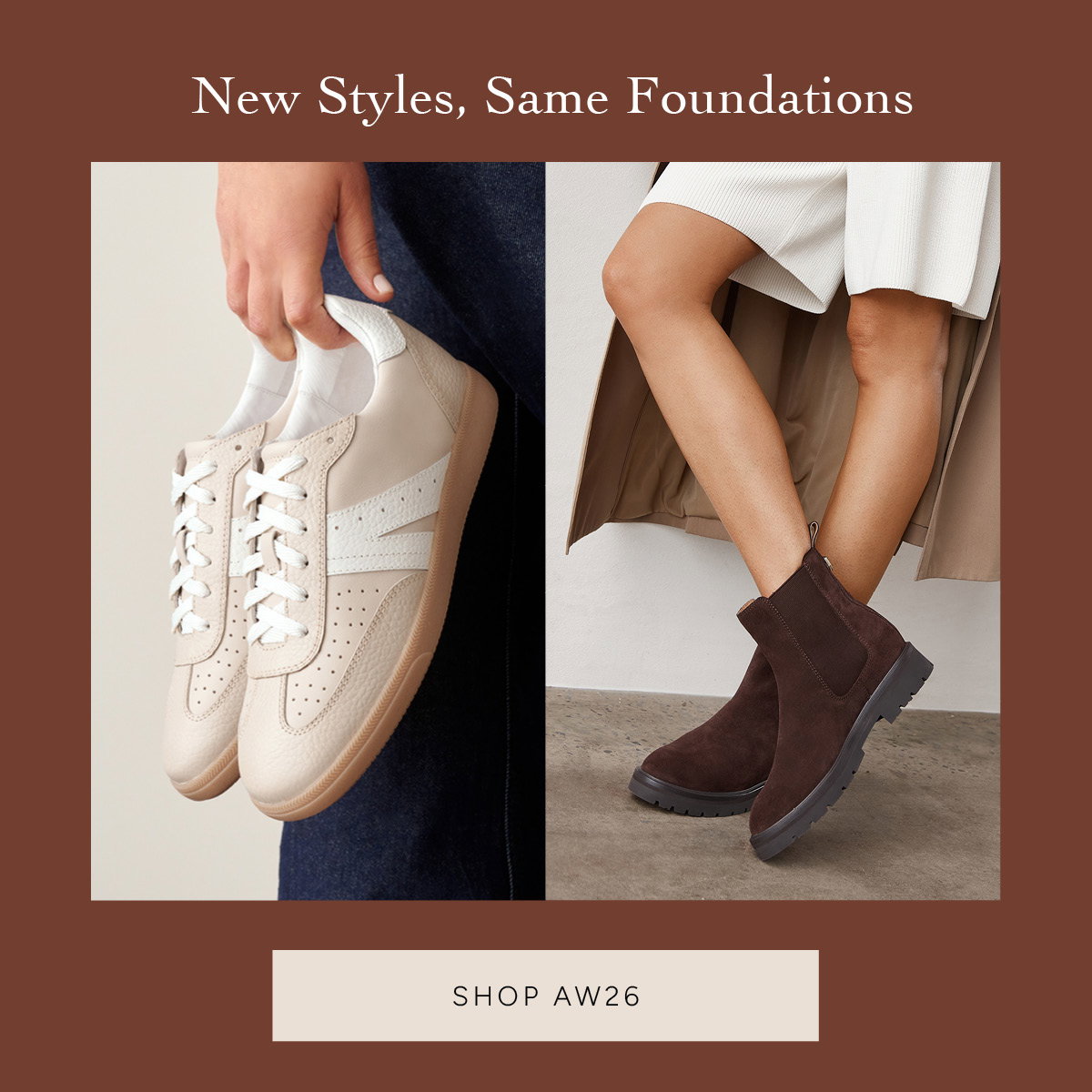 New Styles, Same Foundations. Shop AW26.