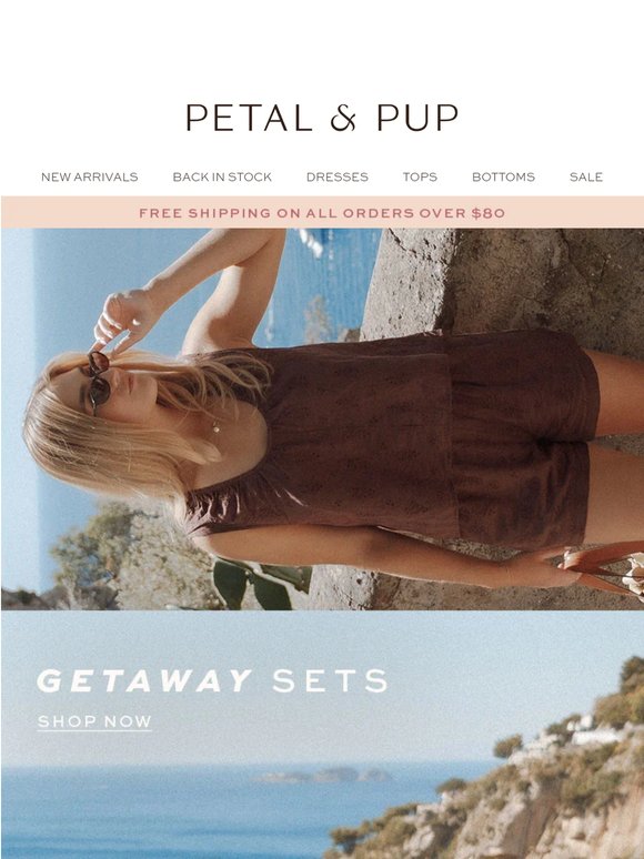 THE ULTIMATE GETAWAY SETS