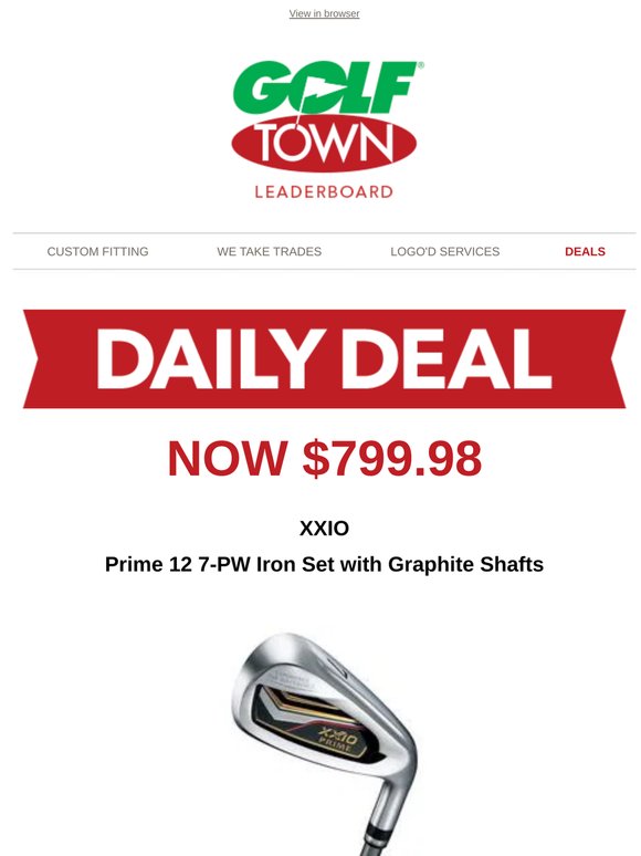 Today's Daily Deal from Golf Town!