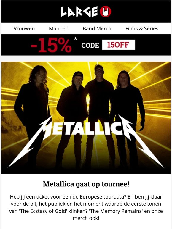 Laatste kans op 15% KORTING!