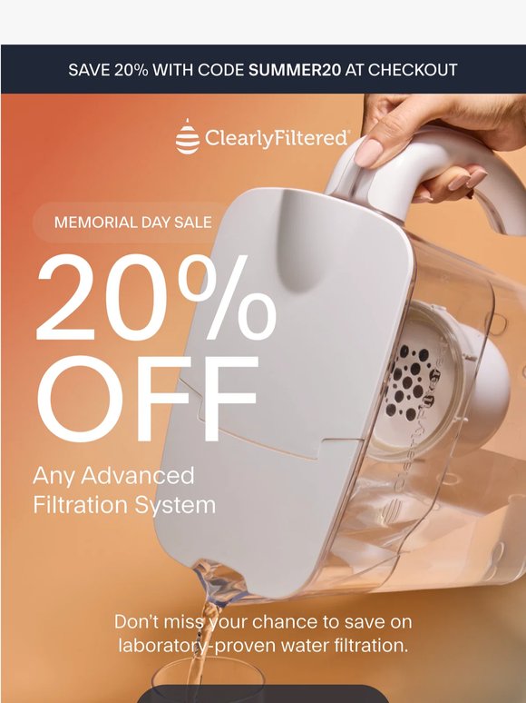 The Memorial Day Sale Starts Now