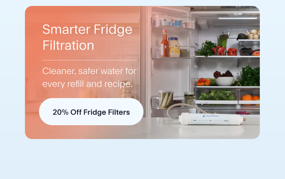 20% Off Fridge Filters