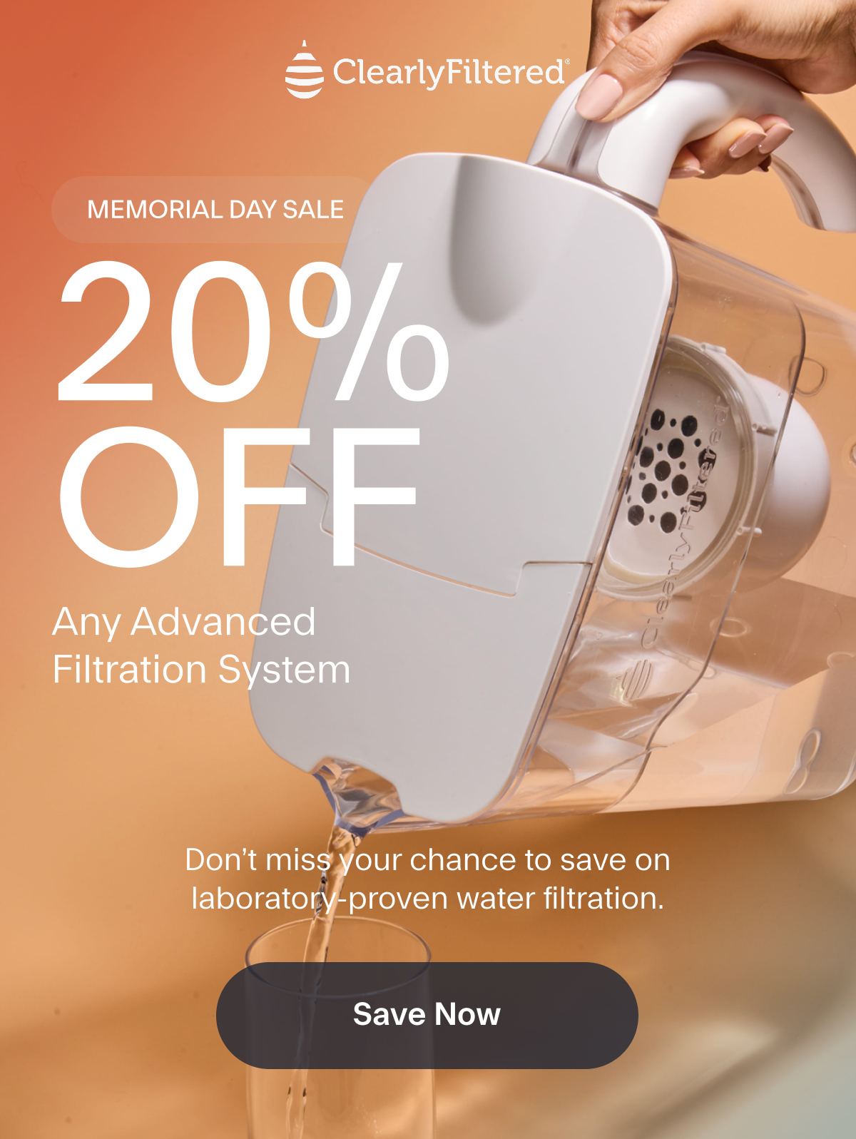 20% Off Any Advanced Filtration System
