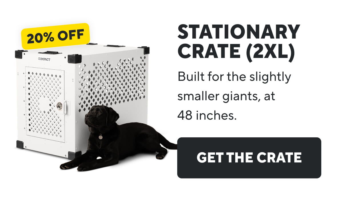 Stationary Crate (2XL) | Get The Crate