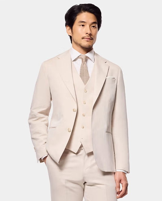 Tailored Fit Beige 1913 Suit