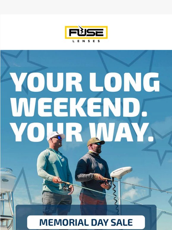 Take the Long Weekend by Storm