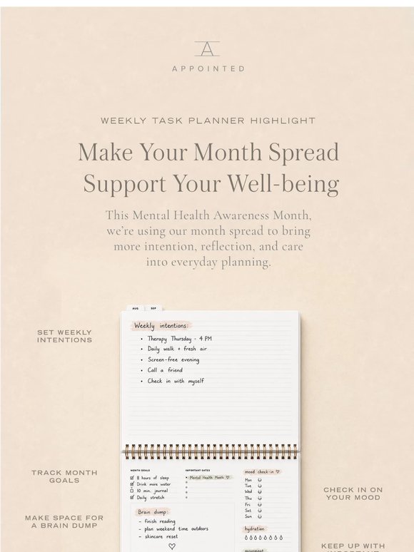 A More Mindful Way to Plan Your Month