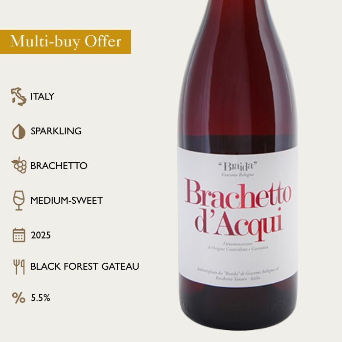 Brachetto d'Acqui, Rosso Frizzante, "Braida"
