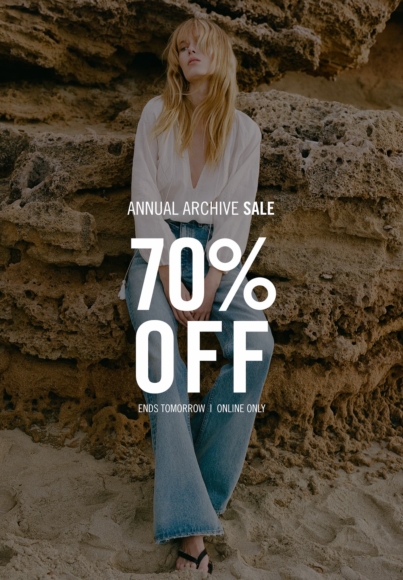 ARCHIVE SALE ENDS TOMORROW