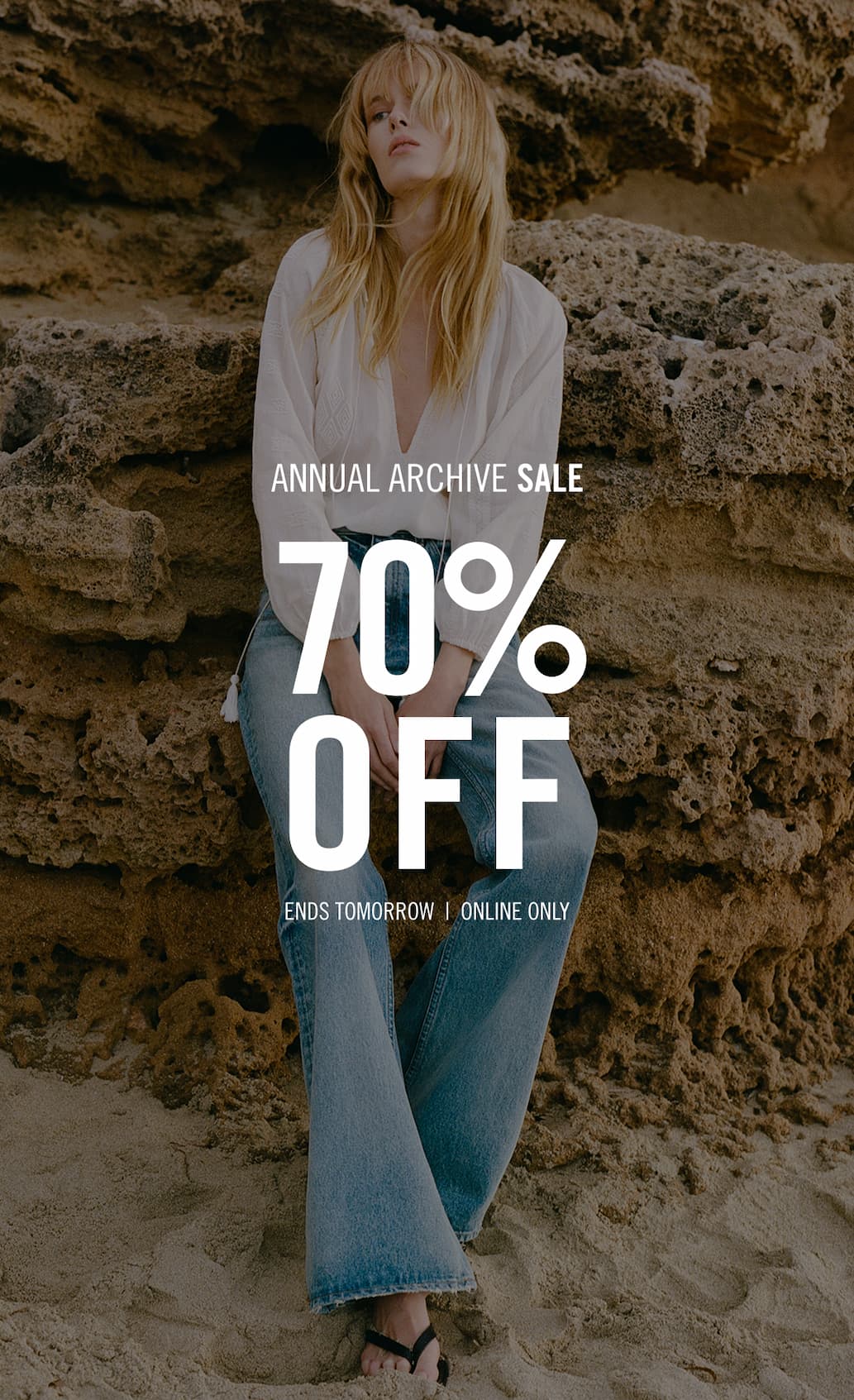 ARCHIVE SALE ENDS TOMORROW