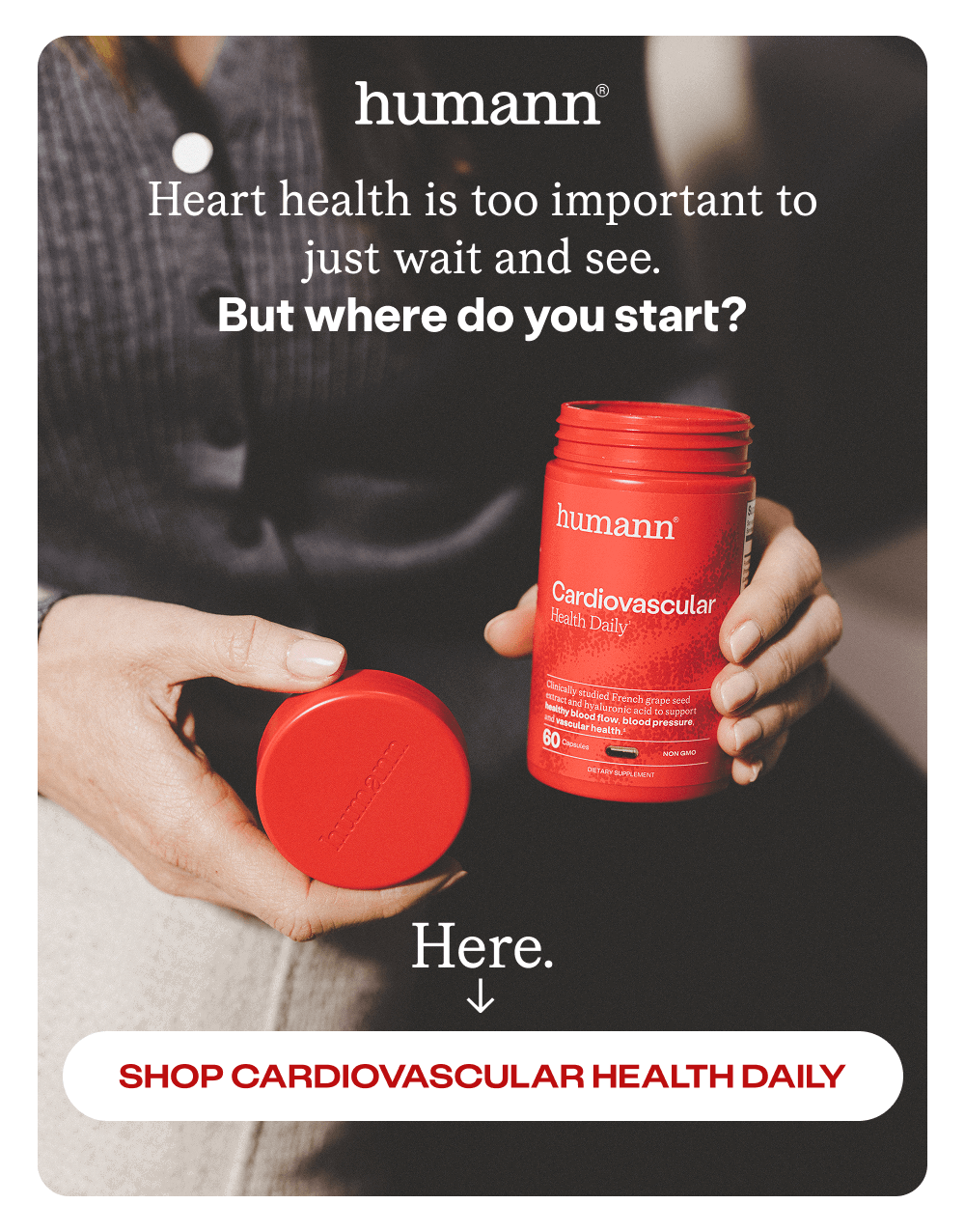 Heart health is too important to just wait and see...