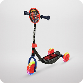 Spider-Man Tri-Lite 3 Wheel Scooter