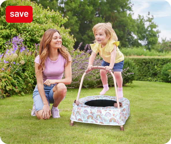Save 20% on selected outdoor, wheeled, & pre-school toys and bikes