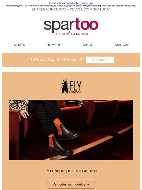 🎊 ¡No busques más! Entrega gratuita para las marcas Fly London, Superga, JOTT, Veja, Buffalo, Vero Moda, adidas y Eastpak