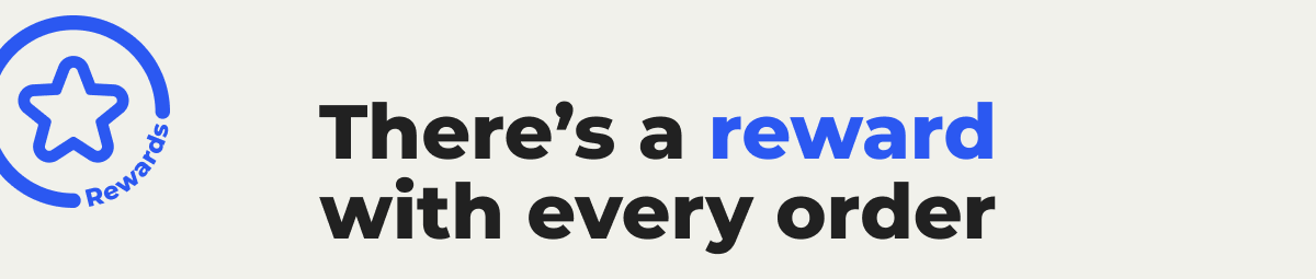 [Rewards] There's a reward with every order